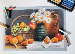 MUNGYO Gallery Soft Oil Pastels Set of 48 – Assorted Colors