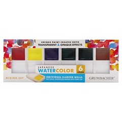 ® Japanese Watercolor Paint Mixing Set, 6 Colors