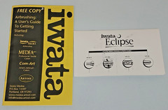 NEW Anest Iwata Bonus Value ECLIPSE Set #ECL-4502 Airbrush+Paint+Filter w/ HP-CS
