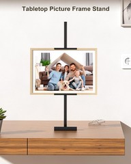 Adjustable Tabletop Easel Stand Metal Picture Display Holder Up To 29″ H Black
