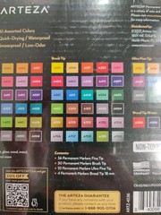 NEW Arteza Permanent Markers Ultimate Supreme Set | Assorted – 80 Pieces Sealed