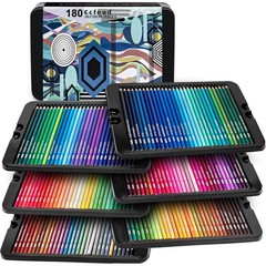 Colored Pencils Soft Core Drawing Coloring Artist Pencils Vibrant Tin
