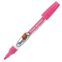 Thornton’s Art Supply Oil-Based Paint Marker, Medium Point, Pink Ink