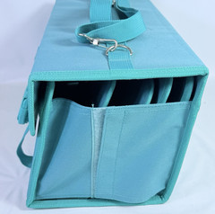 Aoartix 171 Slot Marker Case Art Supply Organizer Carrying Bag Teal Green
