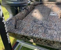 Camo Stencils for Spray Paint Duck Jon Boat Stencils Camouflage Bark Army Design