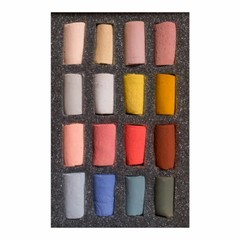 Unison Artists Soft Pastel Box Set – 16 Half Sticks – Portrait Colours