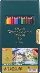 Sakura Crepas watercolor pencil 12 colors EPY12