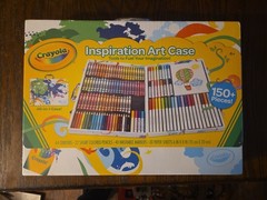 150 Piece KIDS Art Set Drawing Sketching Colour Pens Painting School Craft GIFTS