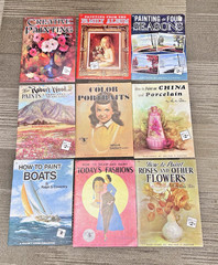 9 How to Paint Draw Walter Foster Books Boats China Porcelain Varied Authors