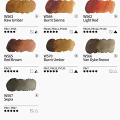 Mijello MWC-1534 Mission Gold Class 15ml tube x 34Colors Watercolor Paints kor