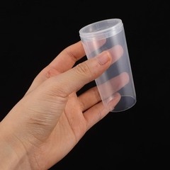 10Pcs Transparent Makeup Brush Covers Protective Caps for Large Round Brushes…