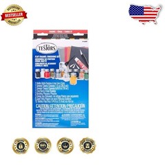 Enamel Paint Set – Hobby Modeling Craft Projects, Multicolor Matte Finish