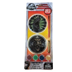 Jurassic World Paint Your Own Suncatchers Dinosaurs – Brand New Sealed VTG
