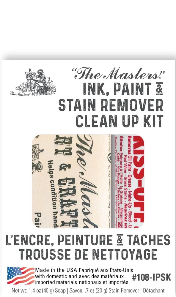 General Pencil Ink, Paint & 1 Count (Pack of 1), Kiss-off & the Masters Soap