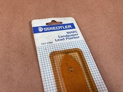 Staedtler Mars Sandpaper Lead Pointer Cleaning Sheets Vintage Art Architecture