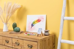 Waterproof Neon Pink Acrylic Paint Marker – Perfect for Creative Projects