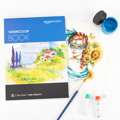 Watercolor Pad for Beginners, Artists, Adults and Students, Cold Press Textured