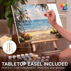 DIY Paint by Numbers Kit for Adults Framed Canvas: Beginner to Advanced Paint…