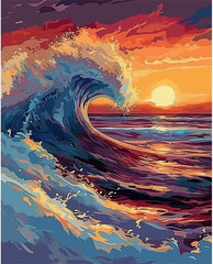 Paint by Numbers for Adults – DIY Adult Paint by Number Kits Painting on Canvas