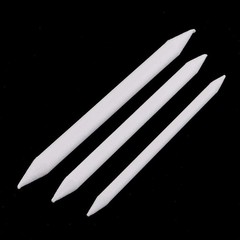 3 Sizes Blending Smudge Stump Stick Art Drawing Tools Deft Art Pencils, Drawi…