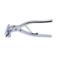 Chrome Canvas Pliers Spring Return Handle Stretching Plier Silver