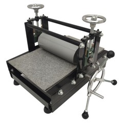 Upgrade Portable Press Printmaking Machine 30x50cm Adjust Tabletop Slab Roller