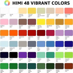 HIMI Twin Cup Jelly Gouache Paint Set, 48 19.2 Fl Oz (Pack of 1), 48colors