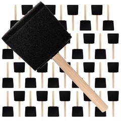 – Foam Brushes – 3 Inch – 36 Piece Poly Foam Brush Set