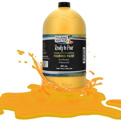 Sunflower Iridescent Special Effects Pouring Paint – Half Gallon Bottle