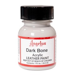 Angelus Acrylic Leather Paint, 1 Fl Oz Pack of 1, Dark Bone
