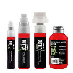 Grog Xtra Flow Paint Marker Range – Permanent Alcohol Based Gloss Opaque Pen