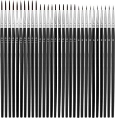 Versatile 30 Pcs Fine Detail Paint Brushes Set – Perfect for Miniatures & Crafts