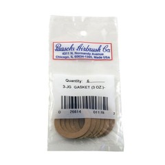 3-JG Gasket for Paasche 3oz & 8oz Bottle Assemblies