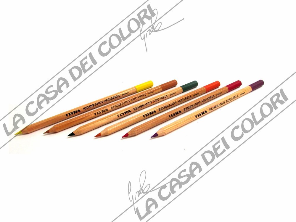 LYRA REMBRANDT – WATERCOLOR – COLORS 051 TO 099 – WATERCOLOR PENCILS