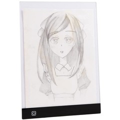 Mini A5 LED Light Box for Drawing,Tracing,Diamond Art Painting Pad Black