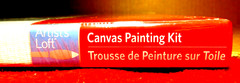 HC~Artist’s Loft Canvas Painting Kit 12 Piece Set ASTM D-4236 Christmas Artwork
