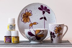 Porcelaine 150 China Paint 45-Milliliter Bottle, Citrine Yellow