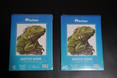 2 Sketch Book Paper Pad Drawing Notebook 9″x12″ Sketchbook Art Supply 60 Sheets