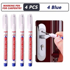 Marker Deep Hole 1-40PCS 20mm Long Nib Waterproof Metal Perforating Pen