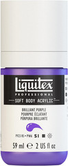 Professional Soft Body Acrylic Paint, 59ml (2-oz) Bottle, Brilliant Purple