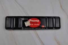 Vintage Prang Water Colors OVL-8 Metal Box Dixon made in USA