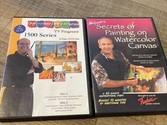 Terry Madden’s 1500 2 Disc Watercolors Painting Tom Lynch Dvd DVD’s