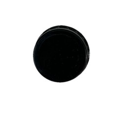 10pk Airbrush 3/4oz Glass Jar Bottles with Plastic Lids, Store Paint Siphon Feed