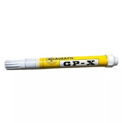 New GP-X Classic Bright White Color Pencil Drawing Paint Marker Pen