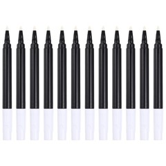 Chalk Board Marker Pens, 12 Pcs Liquid Chalk Markers Erasable, White