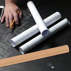 Portable Poster Storage Tube for Painting Paper 1 Set Poster Holder Tube