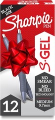S-Gel Gel Pens, 12 Count in Frost Blue – Medium Point, No Smear Black Ink