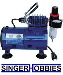 Paasche Airbrush Company D500 Compressor w Regulator & Auto Shutoff PASD500SR HH