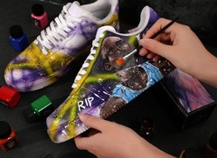 14 Original Colors Acrylic Leather Paint Kit for Shoes, Sneaker, Couches, Bags