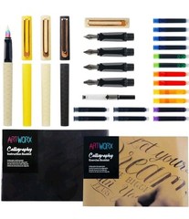 Artworx Juego de bolígrafos de caligrafía – Kit introductorio de escritura .